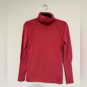 Krimson Klover Pink Gemma Turtleneck Sweater Size Small Classic Minimalist NWT